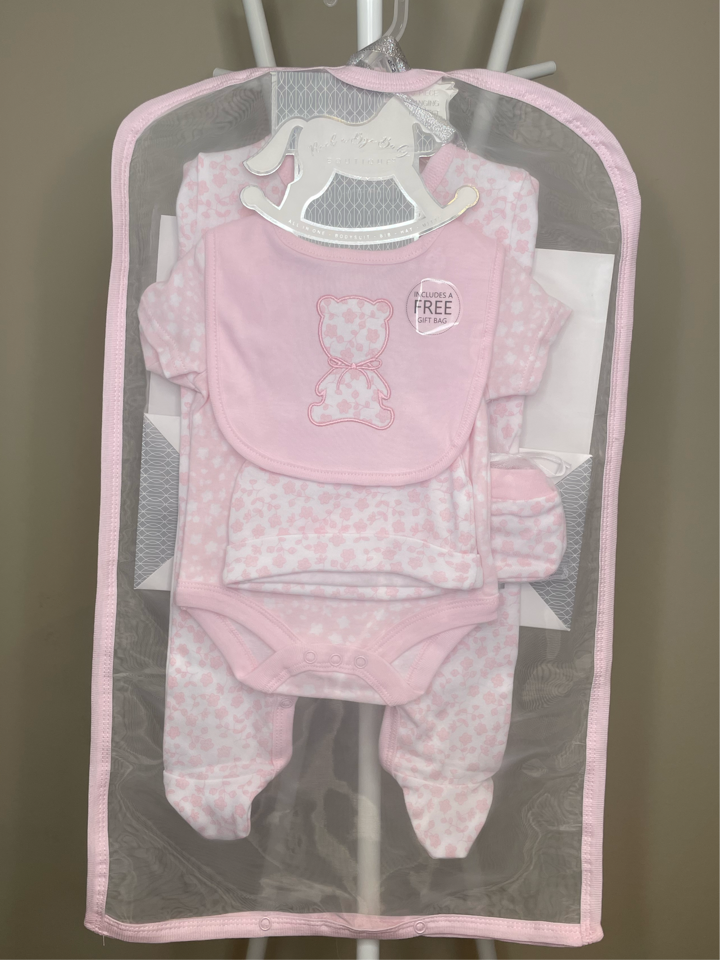 Floral Bear 6 Piece Gift Set
