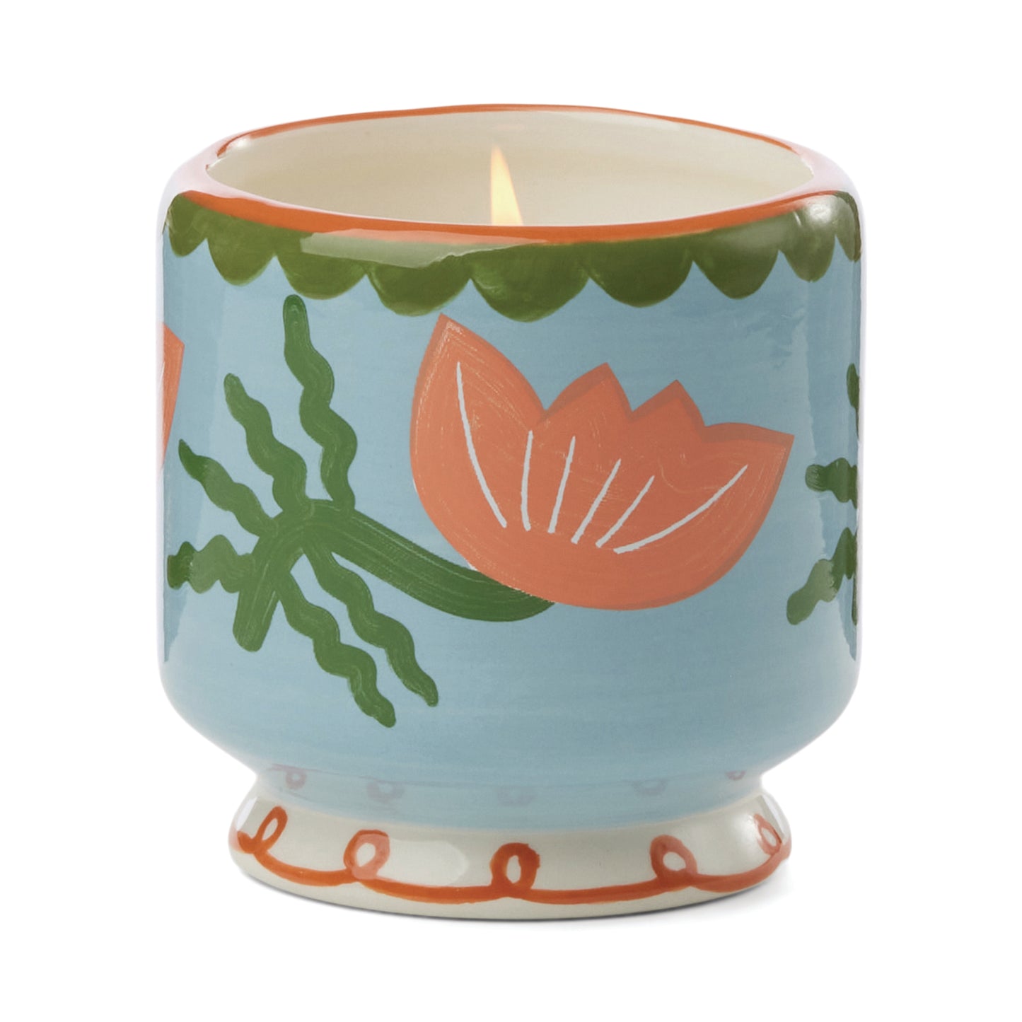 Cactus Flower Ceramic Boxed Candle
