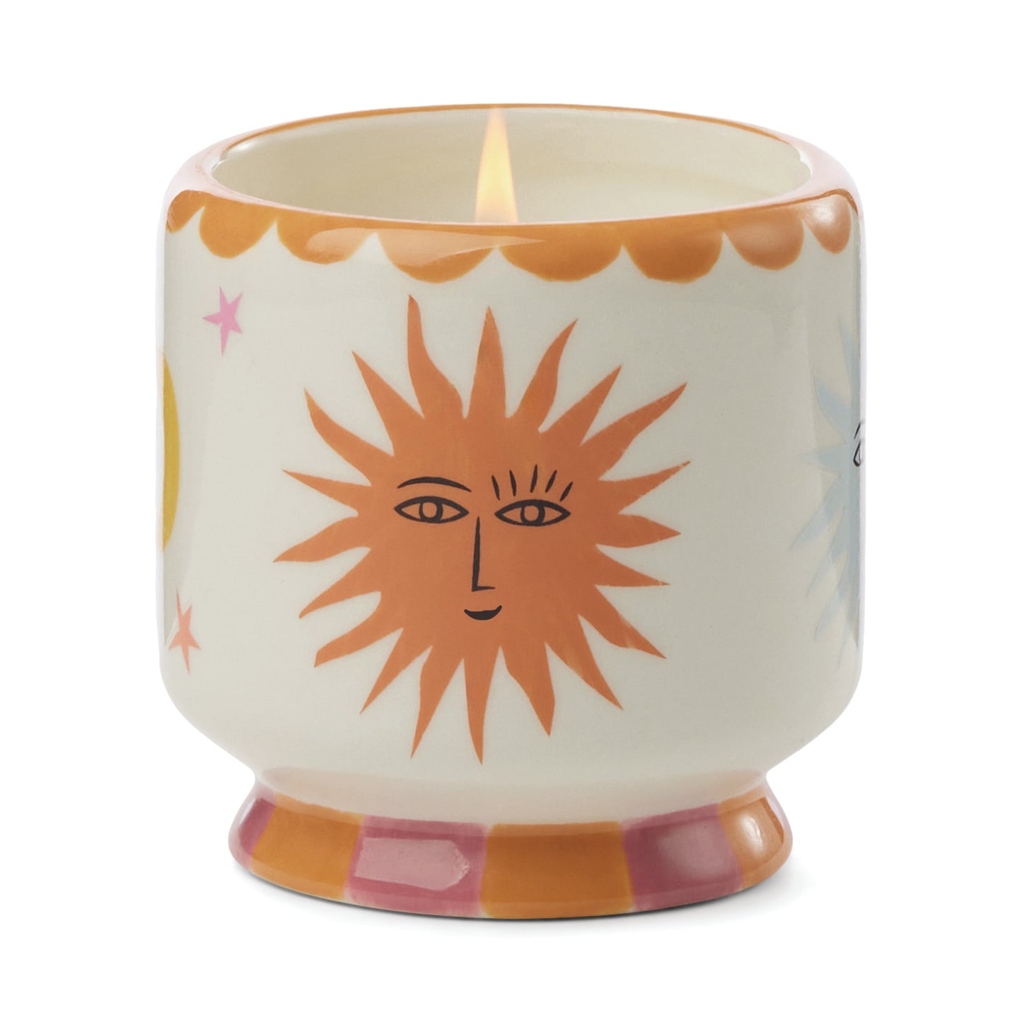 Sun Ceramic Boxed Candle