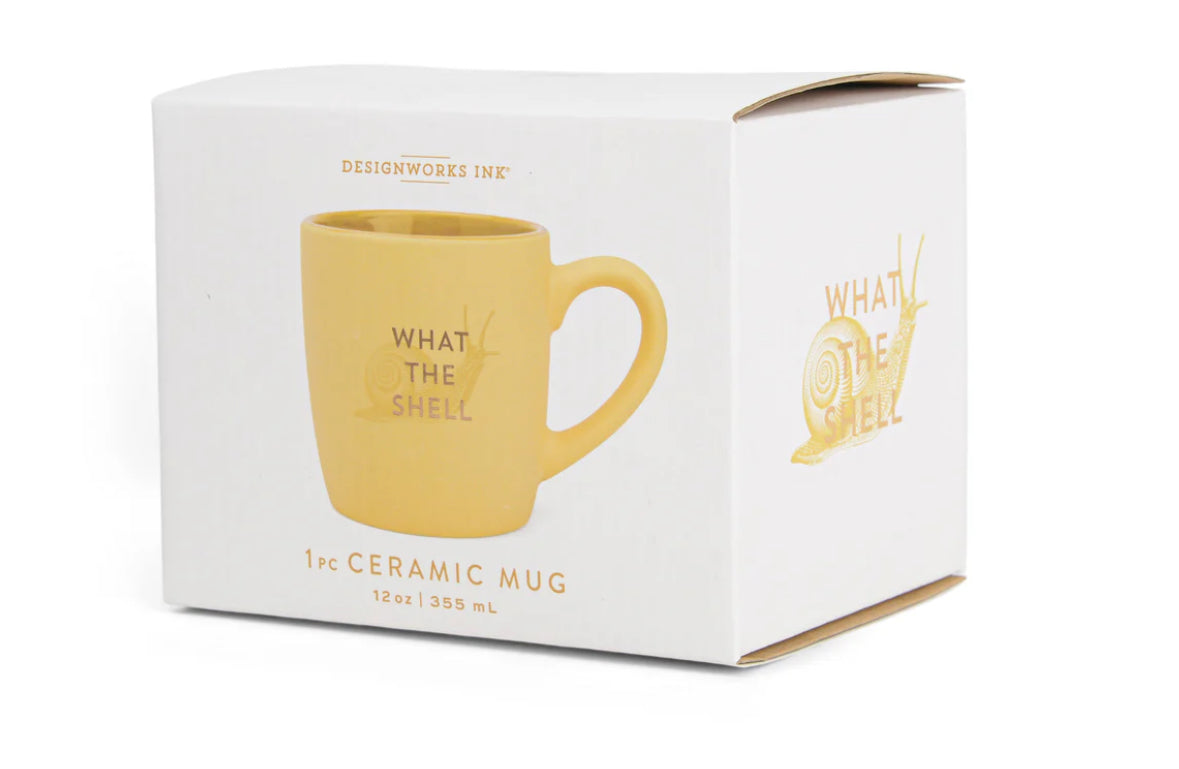 'What the Shell' Boxed Mug