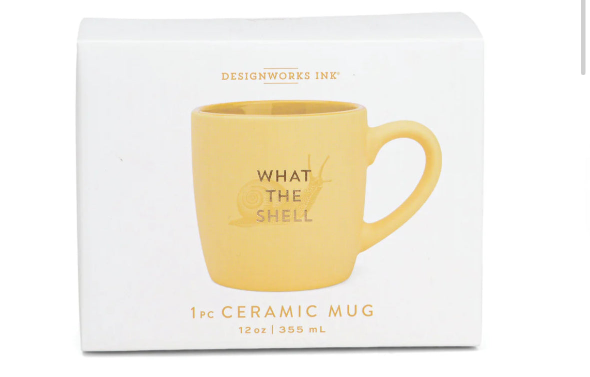 'What the Shell' Boxed Mug