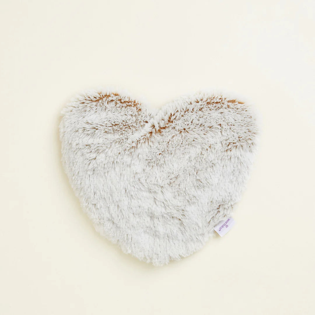 Warmies Marshmallow Beige Love Heart Heat Pad