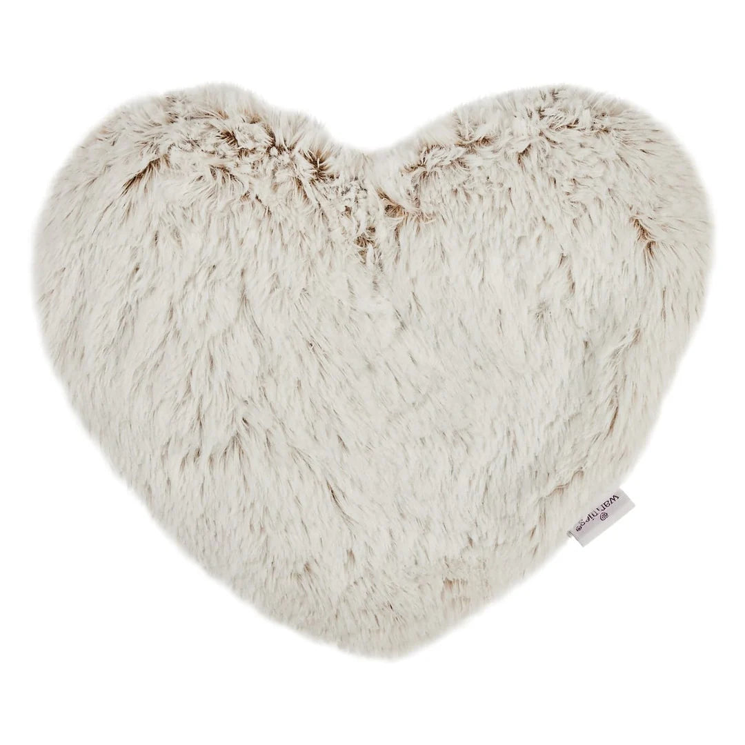 Warmies Marshmallow Beige Love Heart Heat Pad