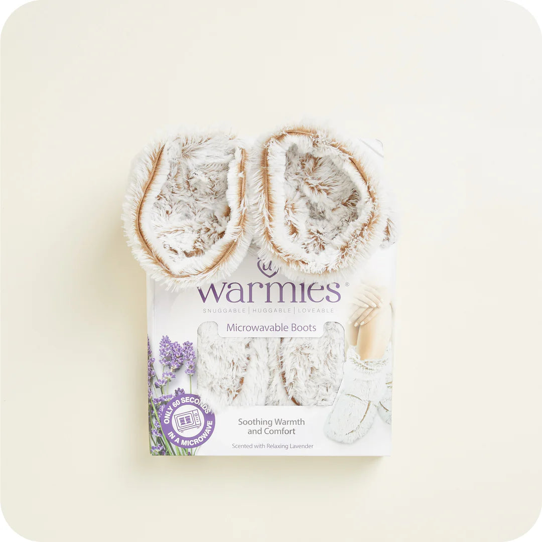 Warmies Marshmallow Beige Boots
