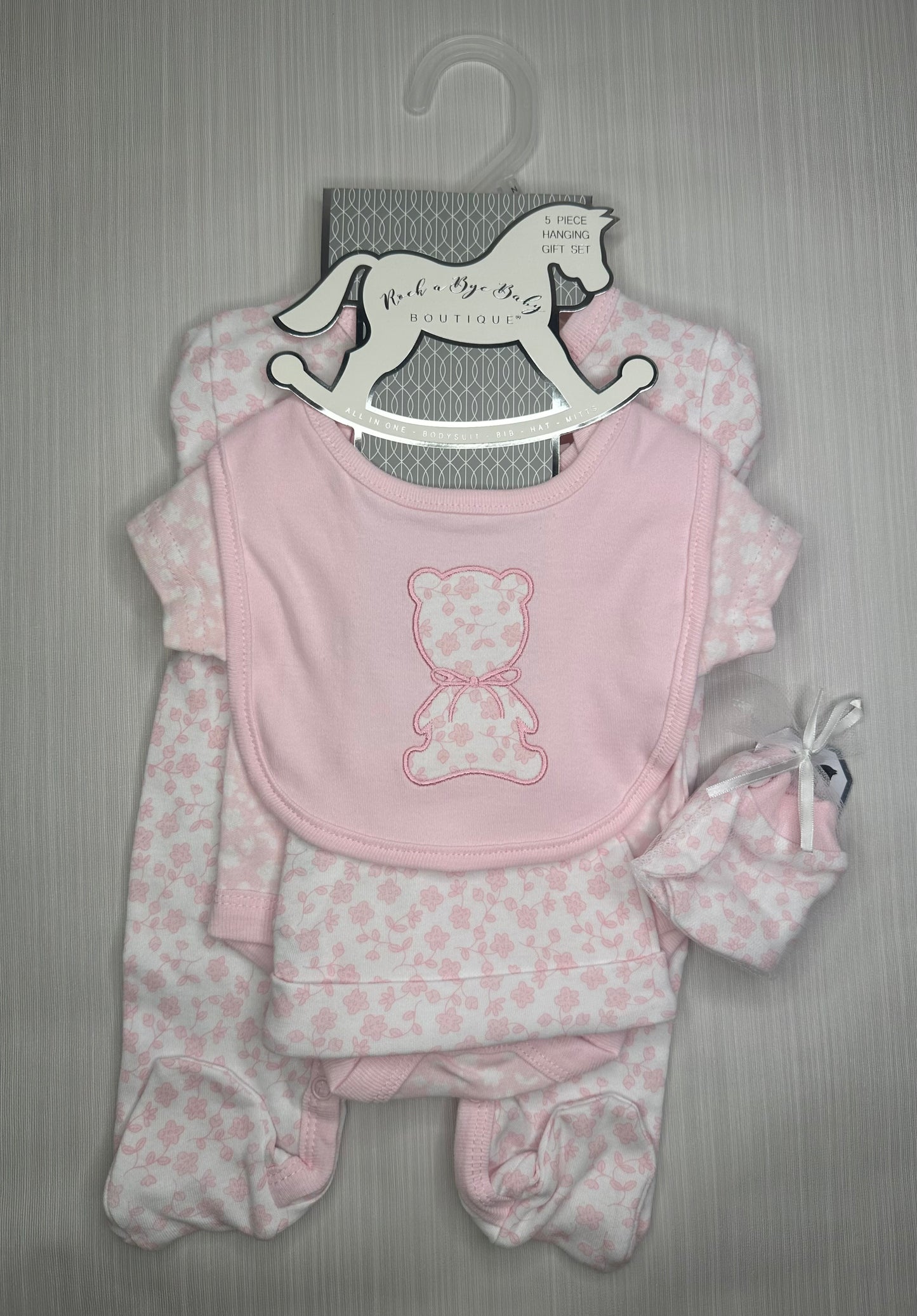 Floral Bear 6 Piece Gift Set