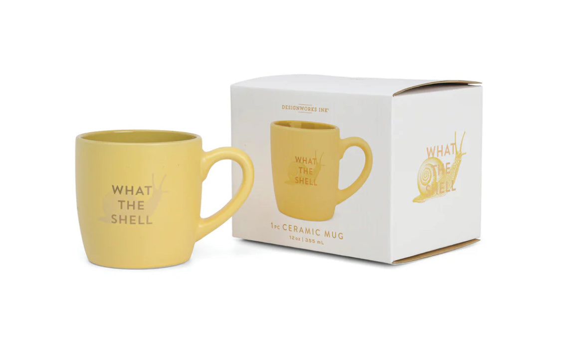 'What the Shell' Boxed Mug