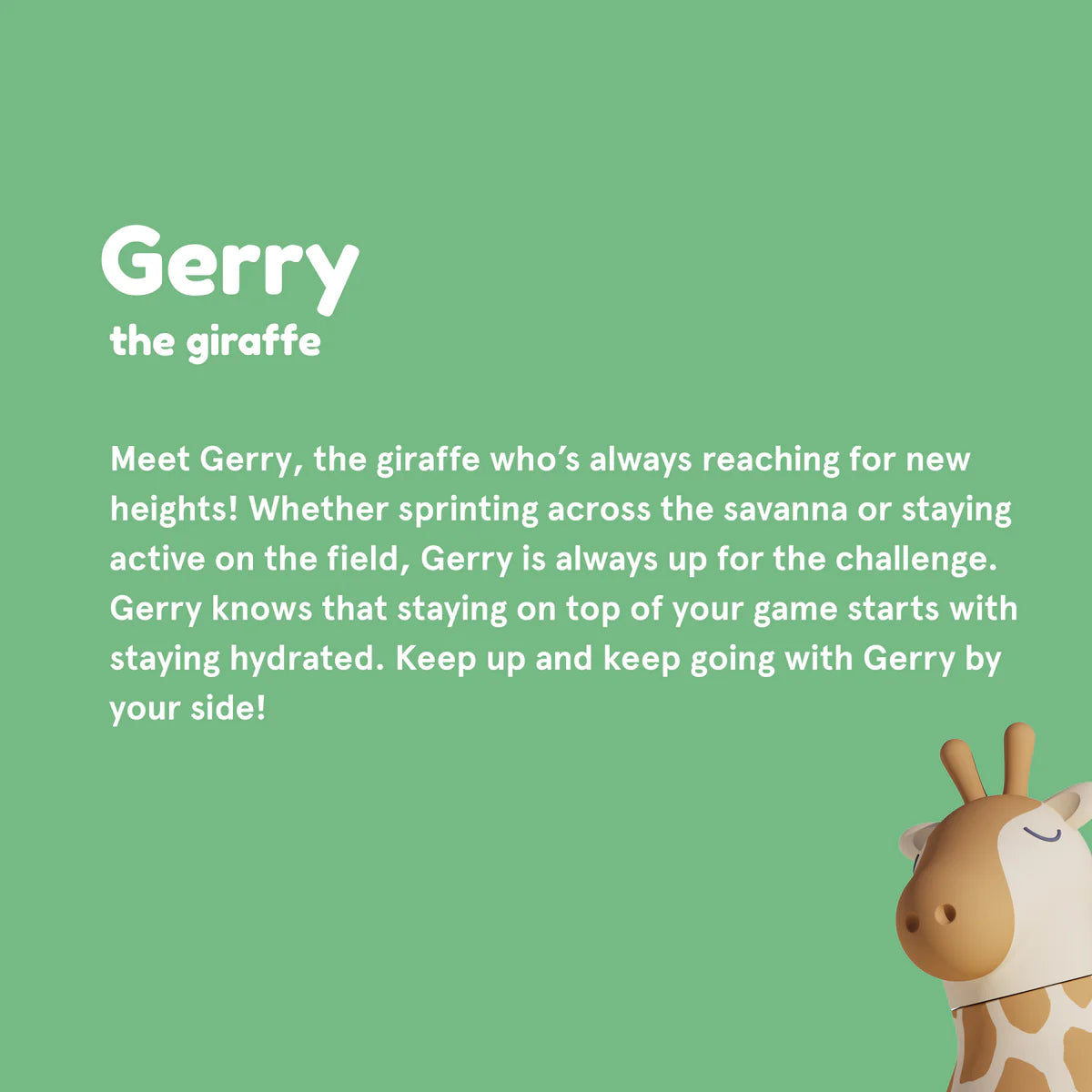 Asobu Bestie Bottle - Giraffe