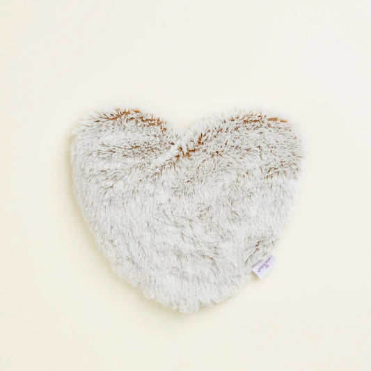 Warmies Marshmallow Beige Love Heart Heat Pad
