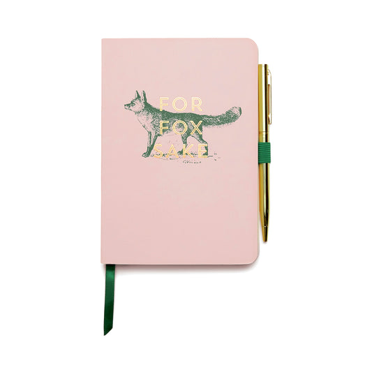 'For Fox Sake' Notebook with Pen