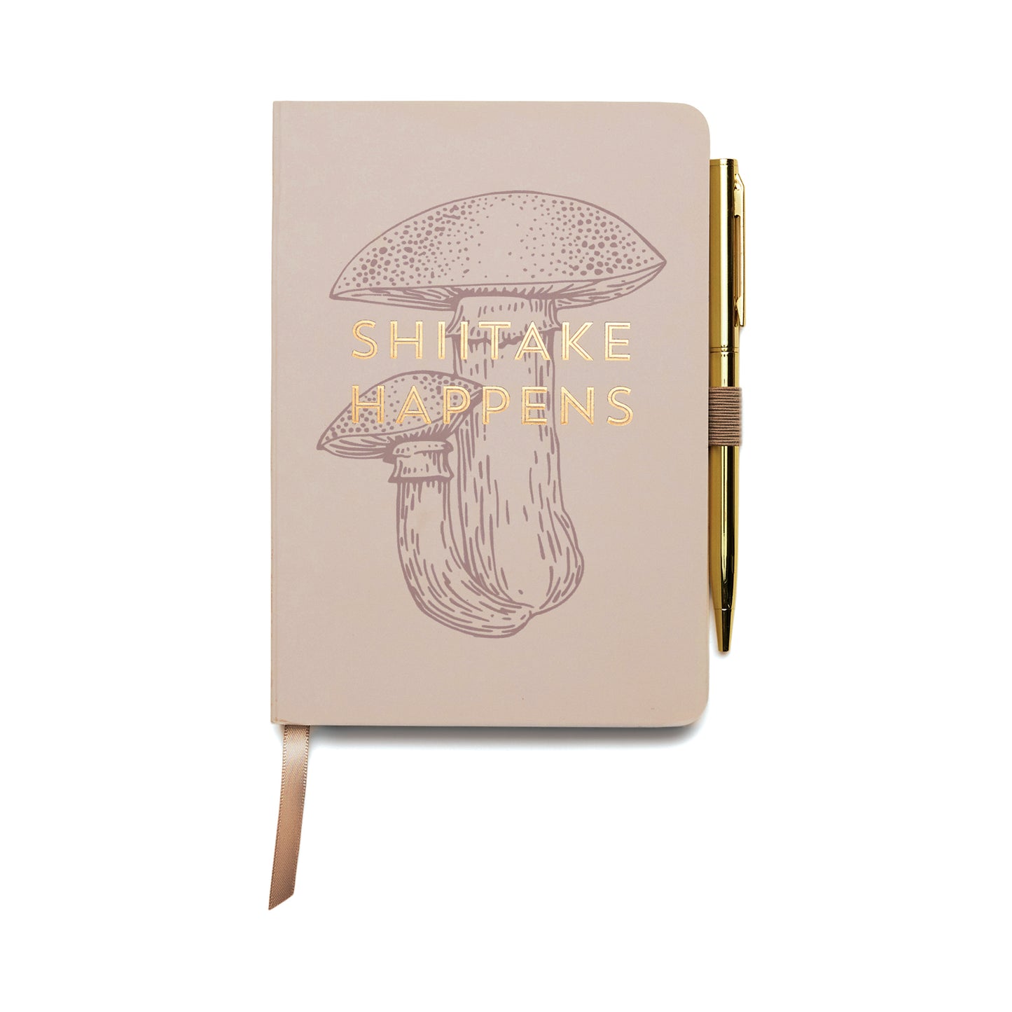 'Shiitake Happens' Notebook with Pen